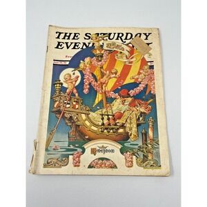 Saturday Evening Post June 20 1936 LEYENDECKER Honeymoon Vtg Magazine Complete